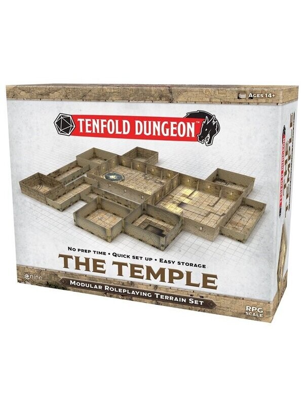 Tenfold Dungeon The Temple Modular Roleplaying Terrain Set