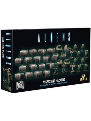 Aliens Assets And Hazards 34 Hard Plastic Miniatures