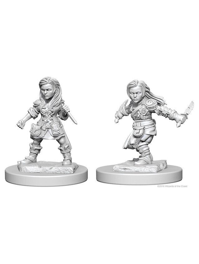 Dungeons & Dragons Nolzur's Marvelous Miniatures Halfling Female Rogue (Wave 1)