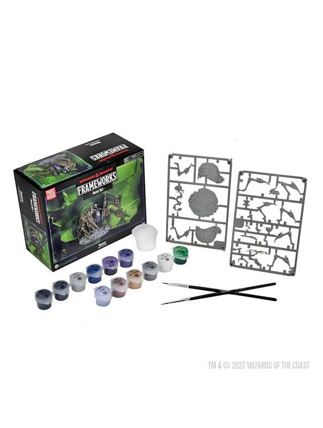 Dungeons & Dragons Frameworks Miniatures Drider Paint Kit