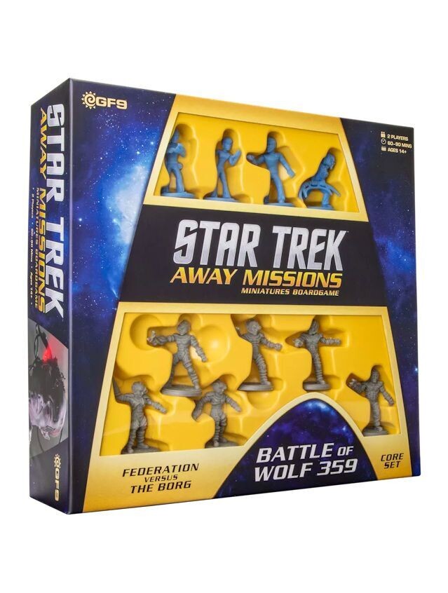 Star Trek Away Missions Battle Of Wolf 359 Federation Versus The Borg Core Set