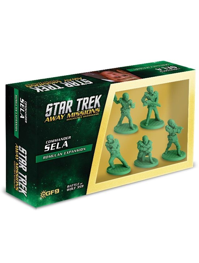 Star Trek Away Missions Commander Sela Romulan Expansion