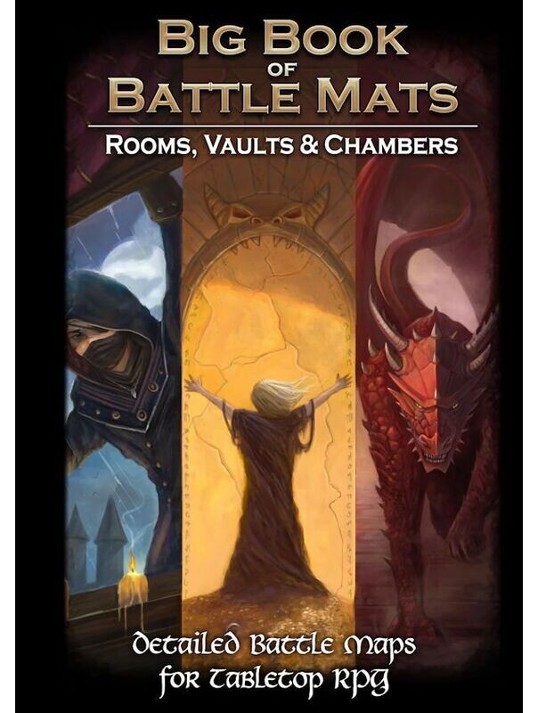 Big Book Of Battle Mats Rooms, Vaults & Chambers