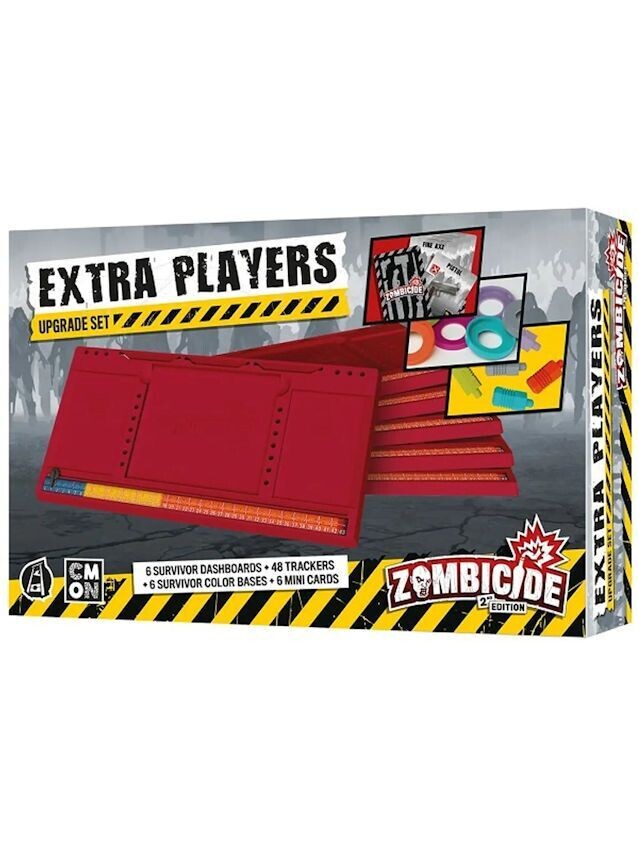 Zombicide 2nd Edition Extra Players Upgrade Set