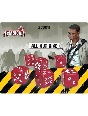 Zombicide 2nd All-Out Dice