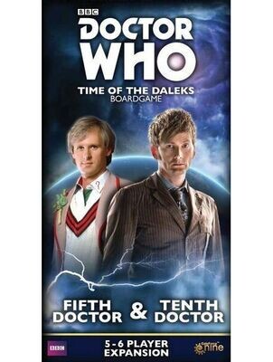 Doctor Who Time Of The Daleks Fifth Doctor & Tenth Doctor 5 - 6 Player Expansion