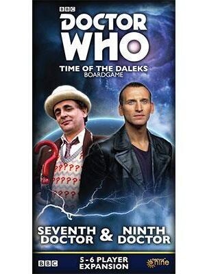 Doctor Who Time Of The Daleks Seventh & Ninth Doctor 5 - 6 Player Expansion