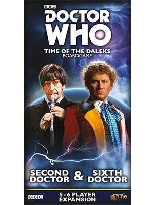 Doctor Who Time Of The Daleks Second & Sixth Doctor 5 - 6 Player Expansion