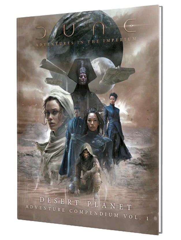 Dune Adventures In The Imperium Roleplaying Game Desert Planet Adventure Compendium Vol 1