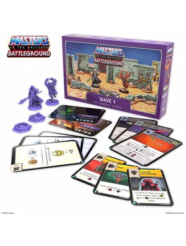 Masters Of The Universe Battleground Wave 1 Evil Warriors Faction Pack