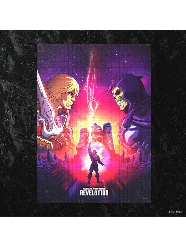 Masters Of The Universe Revelation Jigsaw Puzzle He-Man And Skeletor (1000 Pieces)