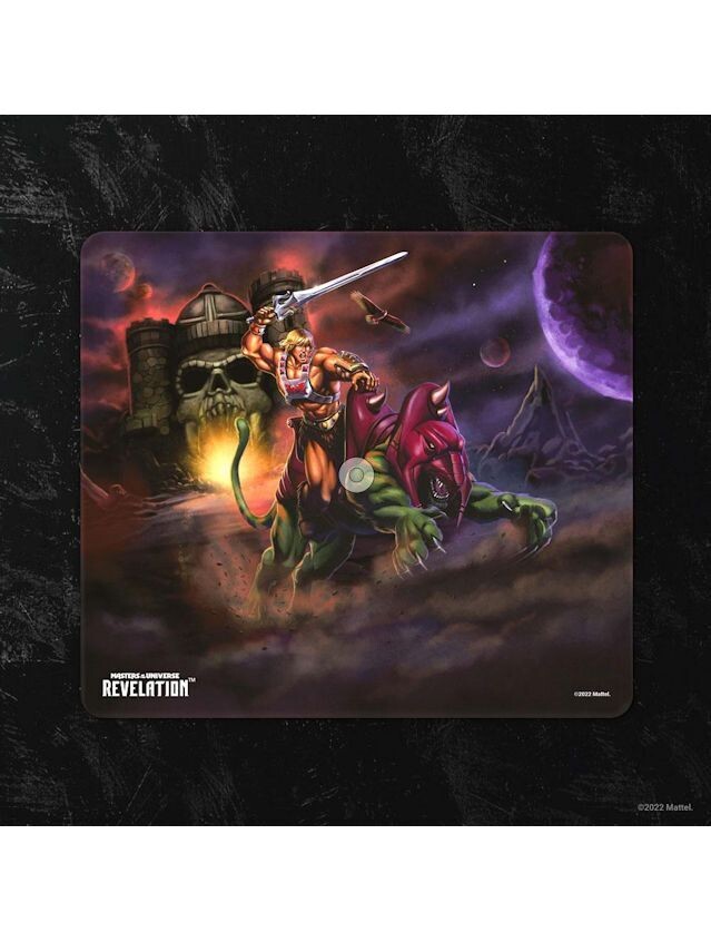 Masters Of The Universe Revelation Mousepad He-Man And Battle Cat