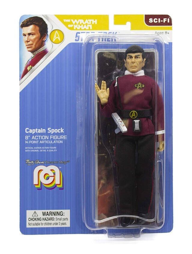 Star Trek The Wrath Of Khan Captain Spock 8" Action Figure