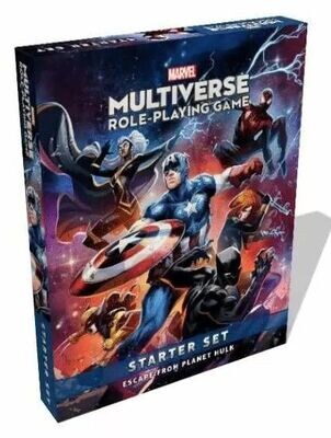 Marvel Multiverse Roleplaying Game Starter Set Escape From Planet Hulk
