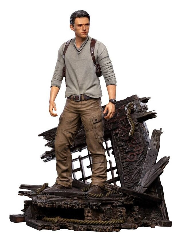 Uncharted Movie BDS Art Scale Statue 1/10 Nathan Drake Deluxe