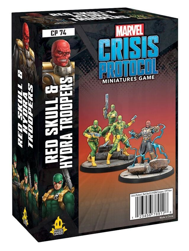 Marvel Crisis Protocol Red Skull & Hydra Troopers