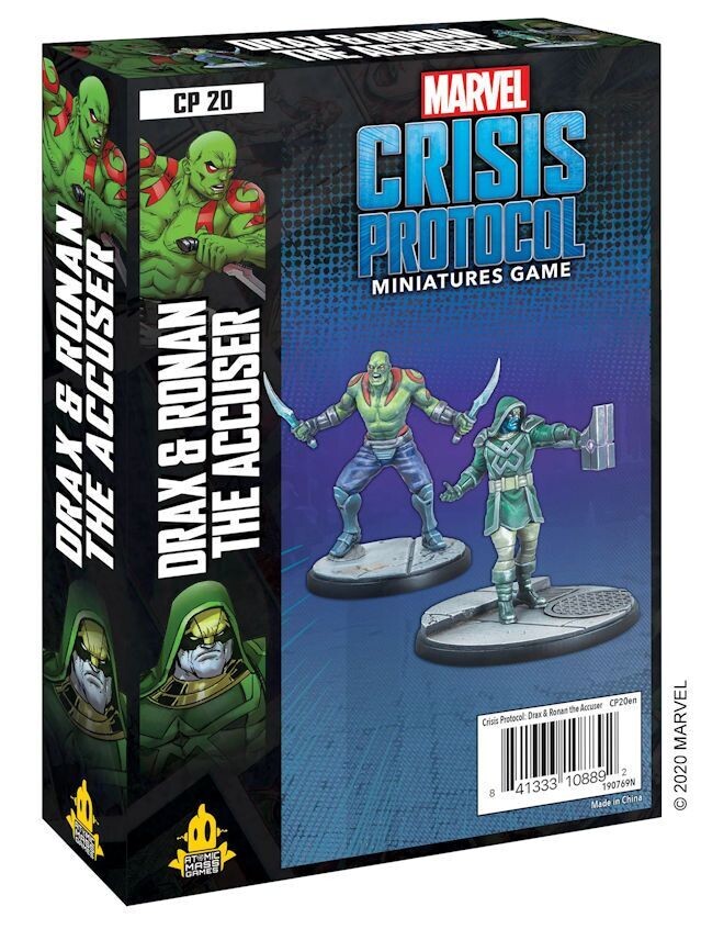 Marvel Crisis Protocol Drax & Ronan The Accuser