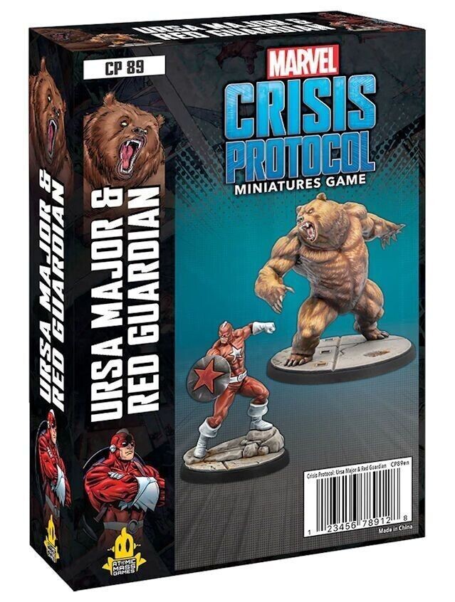 Marvel Crisis Protocol Ursa Major & Red Guardian