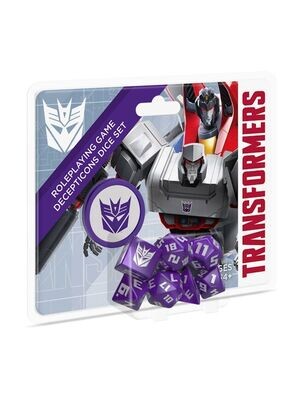 Transformers Roleplaying Game Decepticons Dice Set