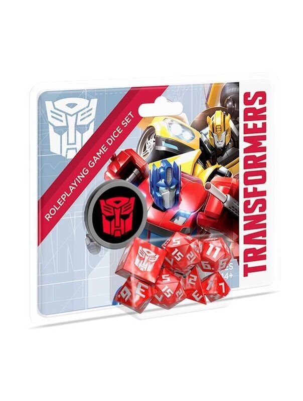 Transformers Roleplaying Game Dice Set