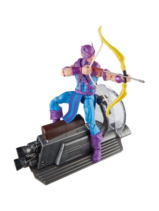 Marvel Legends Avengers Beyond Earth's Mightiest Hawkeye With Sky-Cycle