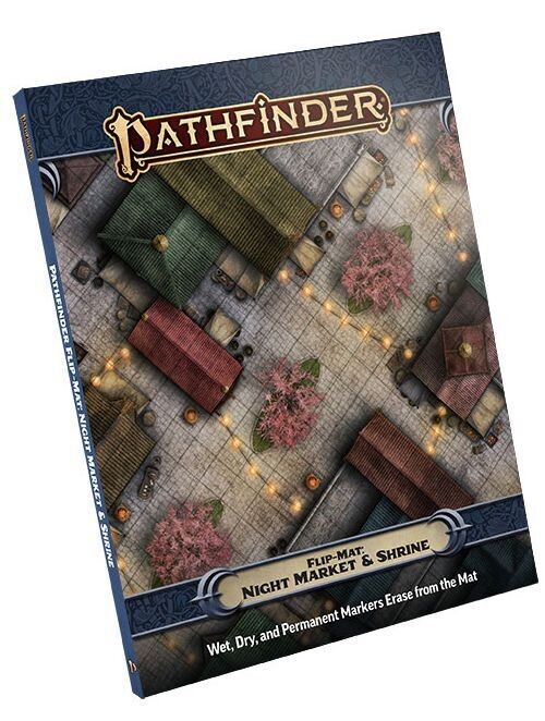 Pathfinder RPG Flip-Mat Night Market & Shrine