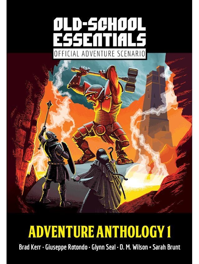 Old-School Essentials Official Adventure Scenario Adventure Anthology 1