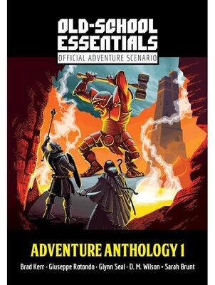 Old-School Essentials Official Adventure Scenario Adventure Anthology 1 (Hardback + PDF)