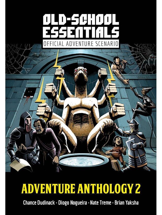 Old-School Essentials Official Adventure Scenario Adventure Anthology 2