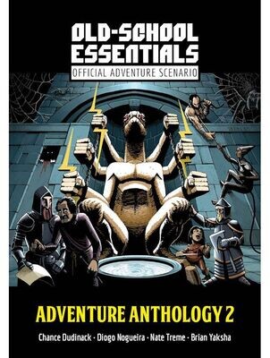Old-School Essentials Official Adventure Scenario Adventure Anthology 2 (Hardback + PDF)