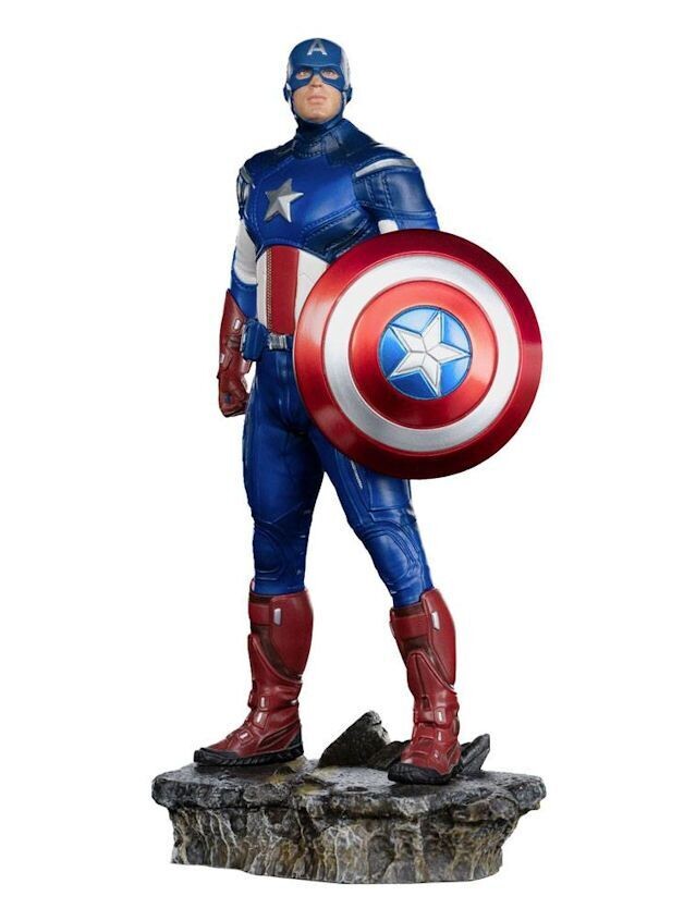 The Infinity Saga BDS Art Scale Statue 1/10 Captain America Battle Of New York