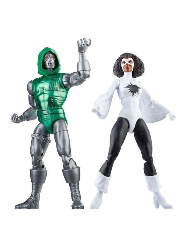 Marvel Legends Avengers Beyond Earth's Mightiest Captain Marvel Vs Doctor Doom