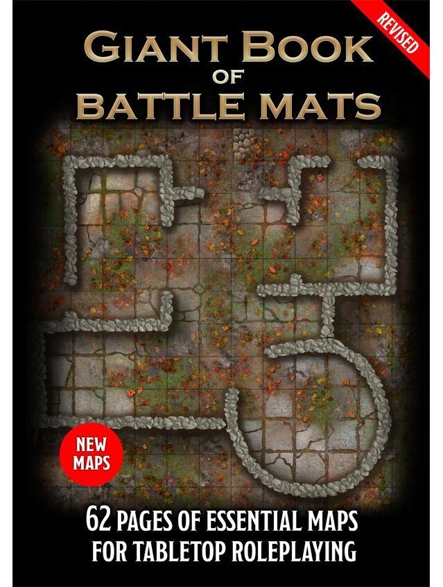 Giant Book Of Battle Mats (Revised)