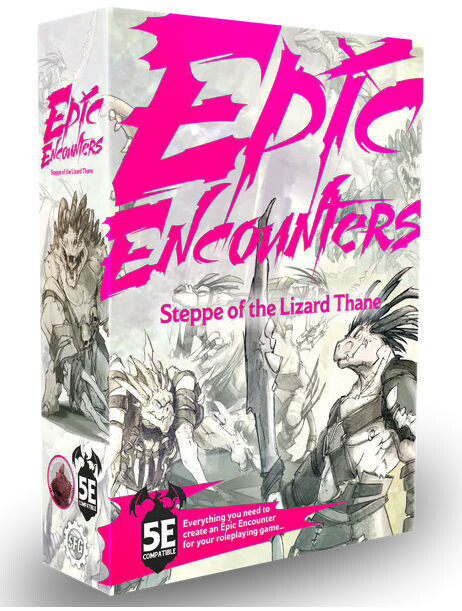 Epic Encounters Steppe Of The Lizard Thane 5E