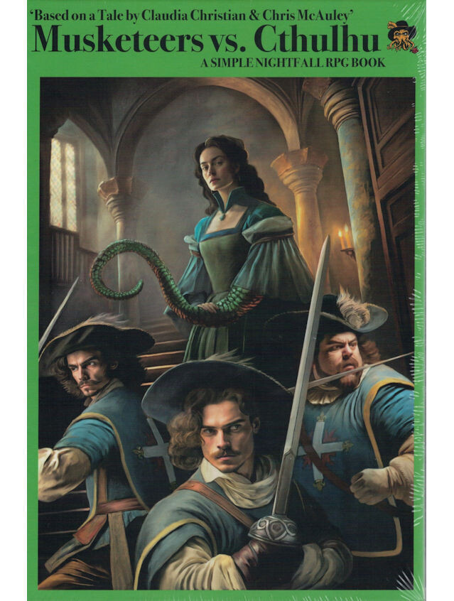 Musketeers Vs. Cthulhu RPG Standard Cover