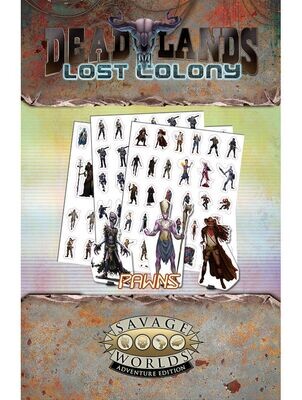 Savage Worlds Deadlands Lost Colony Pawns
