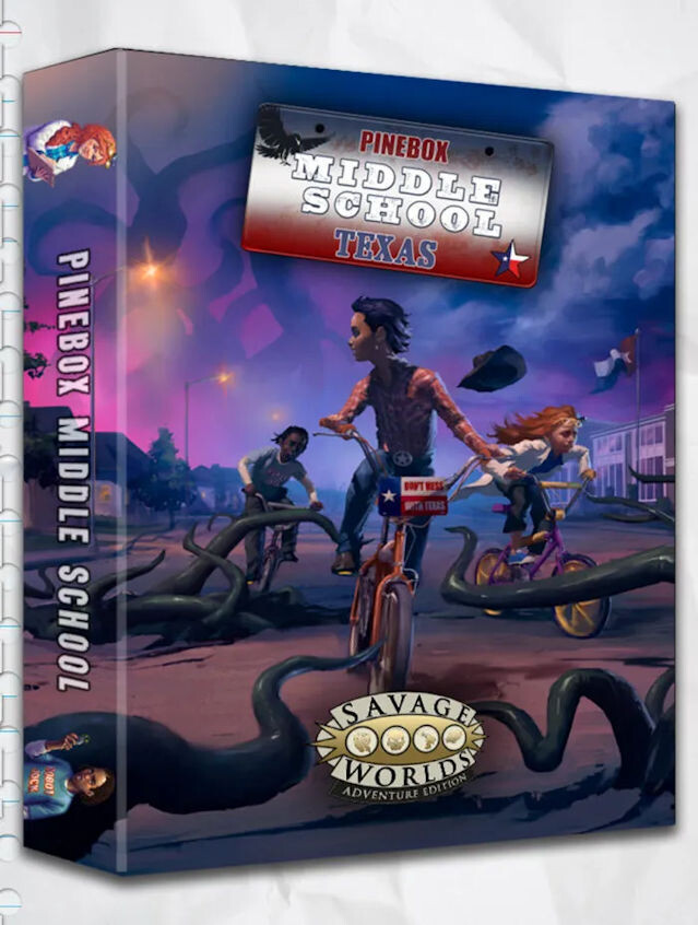 Savage Worlds Pinebox TX Middle School Boxed Set