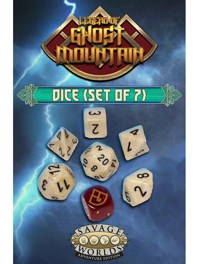 Savage Worlds Legend Of Ghost Mountain Dice