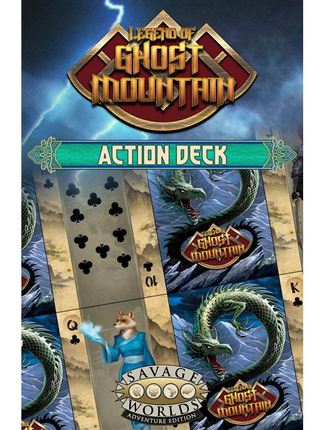 Savage Worlds Legend Of Ghost Mountain Action Deck