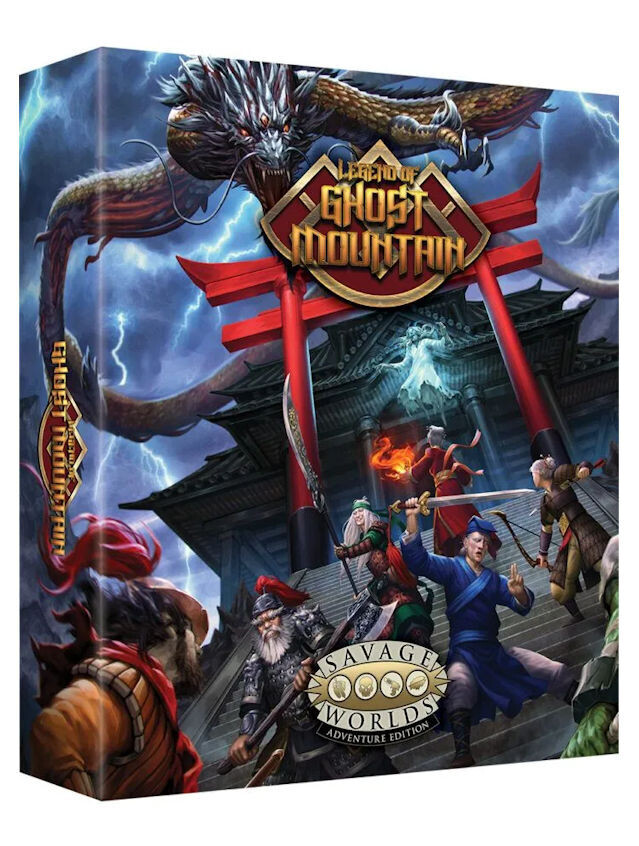 Savage Worlds Legend Of Ghost Mountain Boxed Set