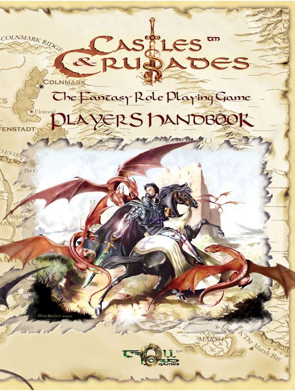 Castles & Crusades RPG Players Handbook 1st Printing Reprint Edition