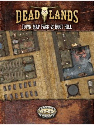Savage Worlds Deadlands The Weird West Map Pack 2 Boot Hill