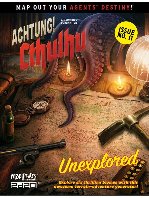 Achtung! Cthulhu 2d20 RPG Unexplored