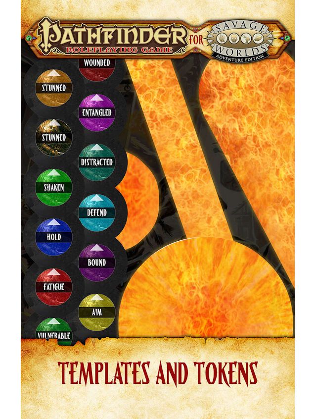 Savage Worlds Pathfinder Templates & Tokens Set