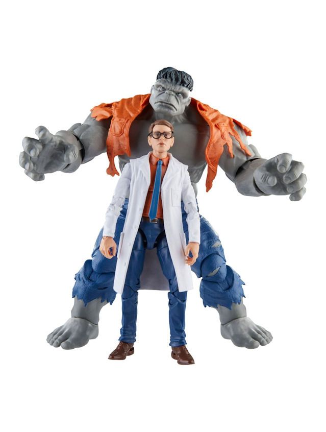 Marvel Legends Avengers Beyond Earth's Mightiest Gray Hulk & Dr Bruce Banner