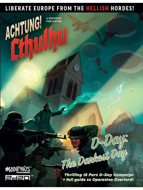Achtung! Cthulhu 2d20 RPG D-Day The Darkest Day