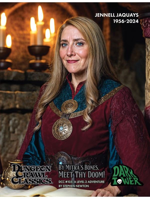 Dungeon Crawl Classics #105 By Mitra's Bones, Meet Thy Doom! Jennell Jaquays Variant