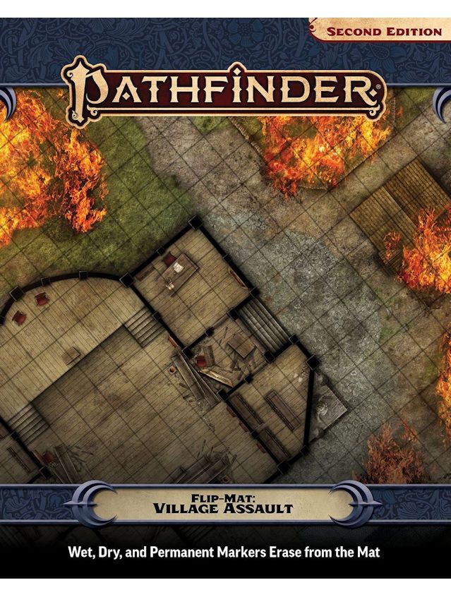 Pathfinder RPG Flip-Mat Village Assault