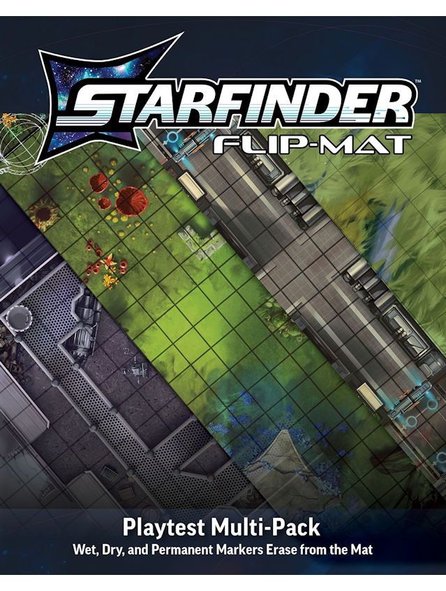 Starfinder RPG 2E Flip-Mat Playtest Multi-Pack