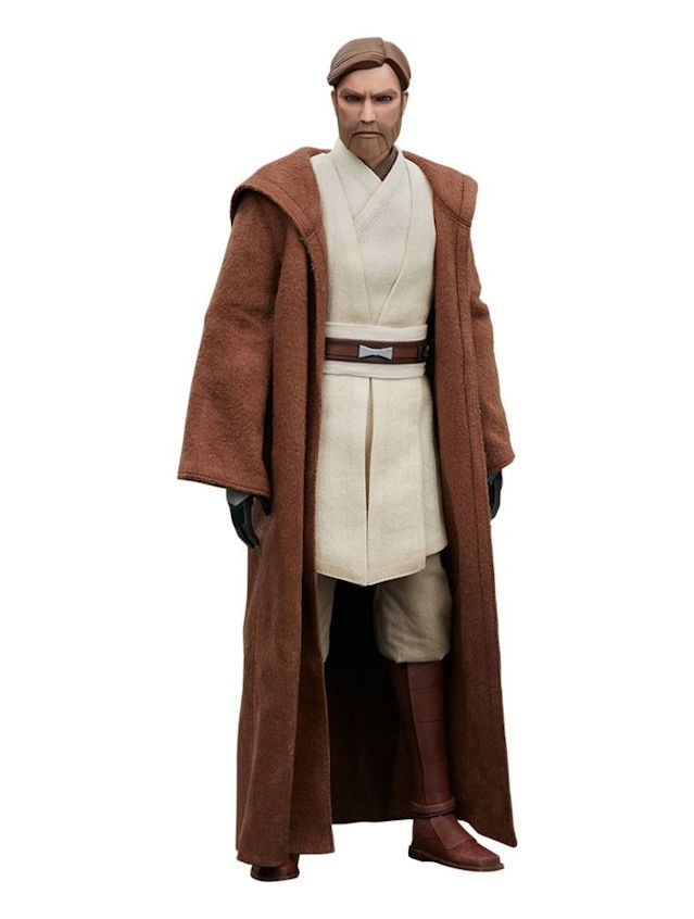 Star Wars The Clone Wars Action Figure 1/6 Scale Obi-Wan Kenobi